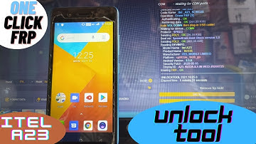itel a23 frp unlock tool 2021 | one click remove frp