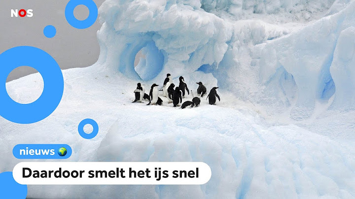 Antarctica warmt een stuk sneller op dan de rest van de wereld