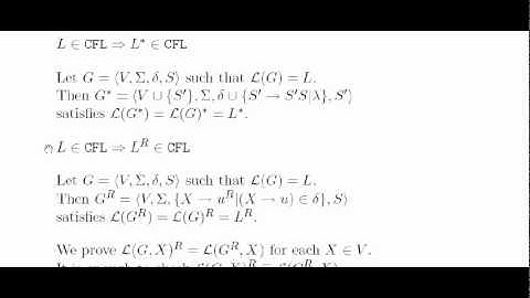 Operations on context-free grammars