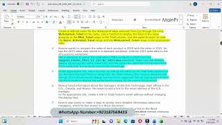 New Perspectives Excel 365/2021 | Modules 5-8: SAM Critical Thinking Capstone Project 1c | NewSight