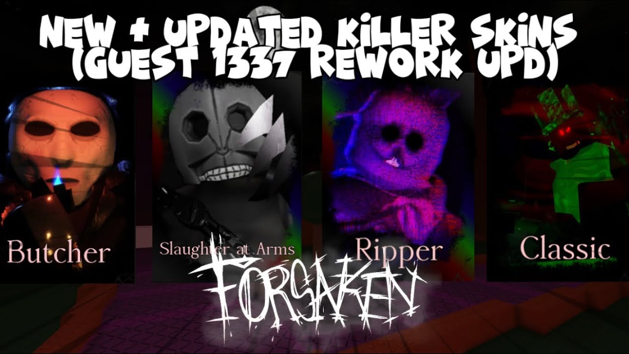 Guest Rework Update WINNING With NEW + UPDATED Killer Skins In The Guest 1337 Rework Update ...