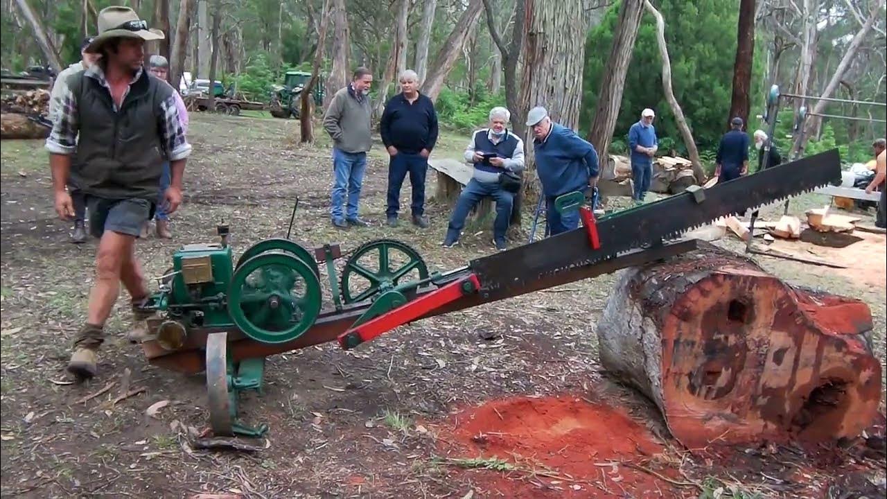 Drag Saws, Old Wood Days YouTube