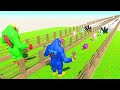 HUGGY WUGGY GORO VS SUPERMAN GORO Who is Faster and Stronger? - Animal Revolt Battle Simulator