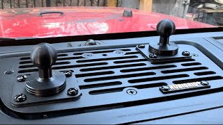 Customized Dash Mount Solution | Bulletpoint | RubiGrid | Jeep Wrangler JKU