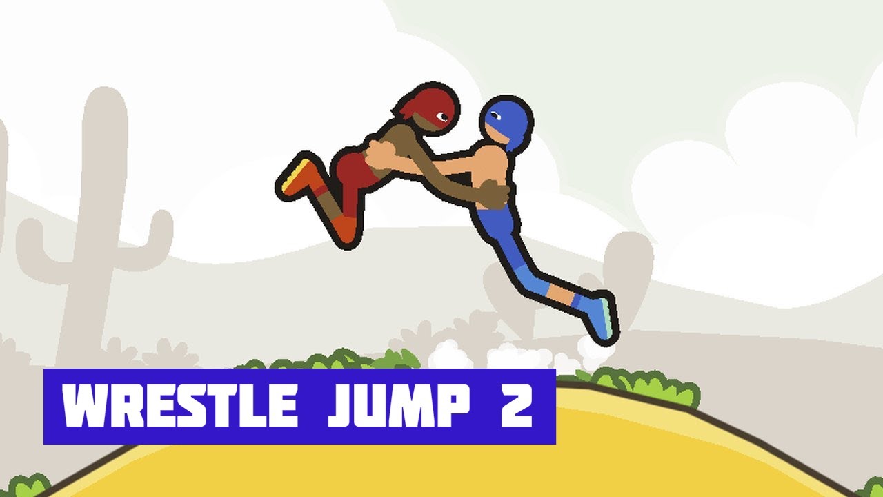 Wrestle Jump 🕹️ Two Player Games