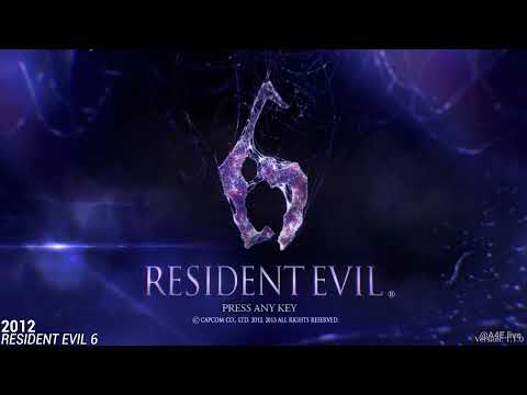 Resident Evil START-SCREEN Evolution (1996-2021)