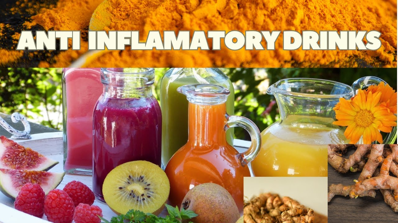 8 ANTI-INFLAMMATORY DRINKS | to enjoy for health & wellness - YouTube