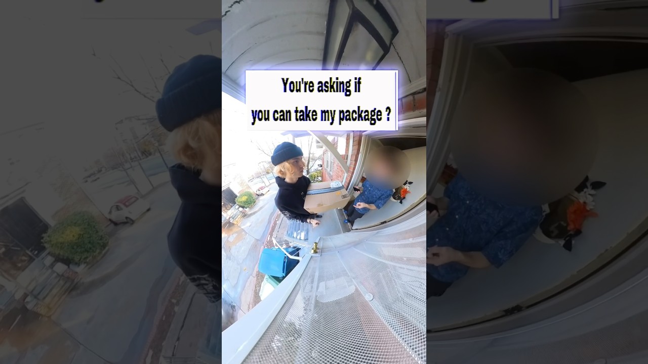 asking if i can take peoples packages