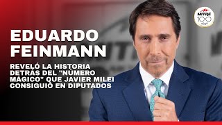 Eduardo Feinmann reveló la historia del "número mágico" que Javier Milei consiguió en Diputados screenshot 1
