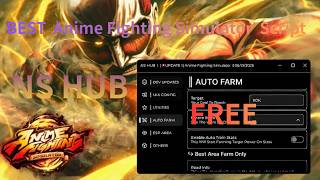 BEST Anime Fighting Simulator Script - Auto Farm, Auto Stats, ESP