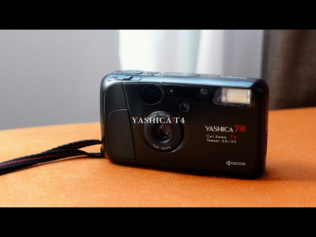 【レア】yashica t4 Carl Zeiss T*レンズ搭載 Yashica T4 - YouTube