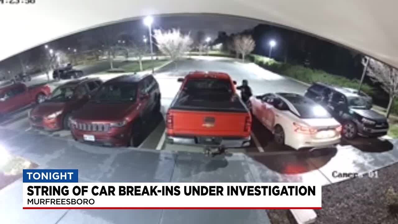 String of car break-ins in Murfreesboro under investigation - YouTube