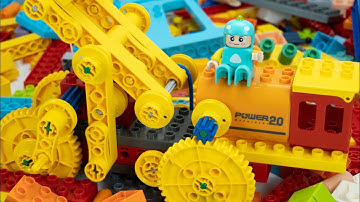 Satisfying Building Blocks Science ASMR How to Make Catapult