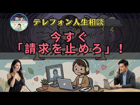 【テレフォン人生相談】【 弱 者 を 狙 う 悪 】 「 知 的 障 害 の 息 子 」 へ の 「 多 額 の 詐 欺 請 求 」 を 止 め ろ ！ — 母 が 知 る べ き 「 最 強 の 防