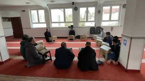 تعليم سورة الفاتحة حصة تصحيح التلاوة من مسجد الإخلاص ألمانيا شتوتغارت