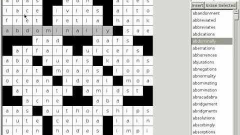 Crossword Solver 2