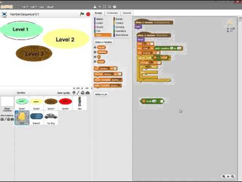 Scratch Number Sequencing 101 Level 3