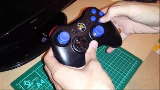 [ComeBackCustoms] | Customized Xbox360 Controller | Black & Blue