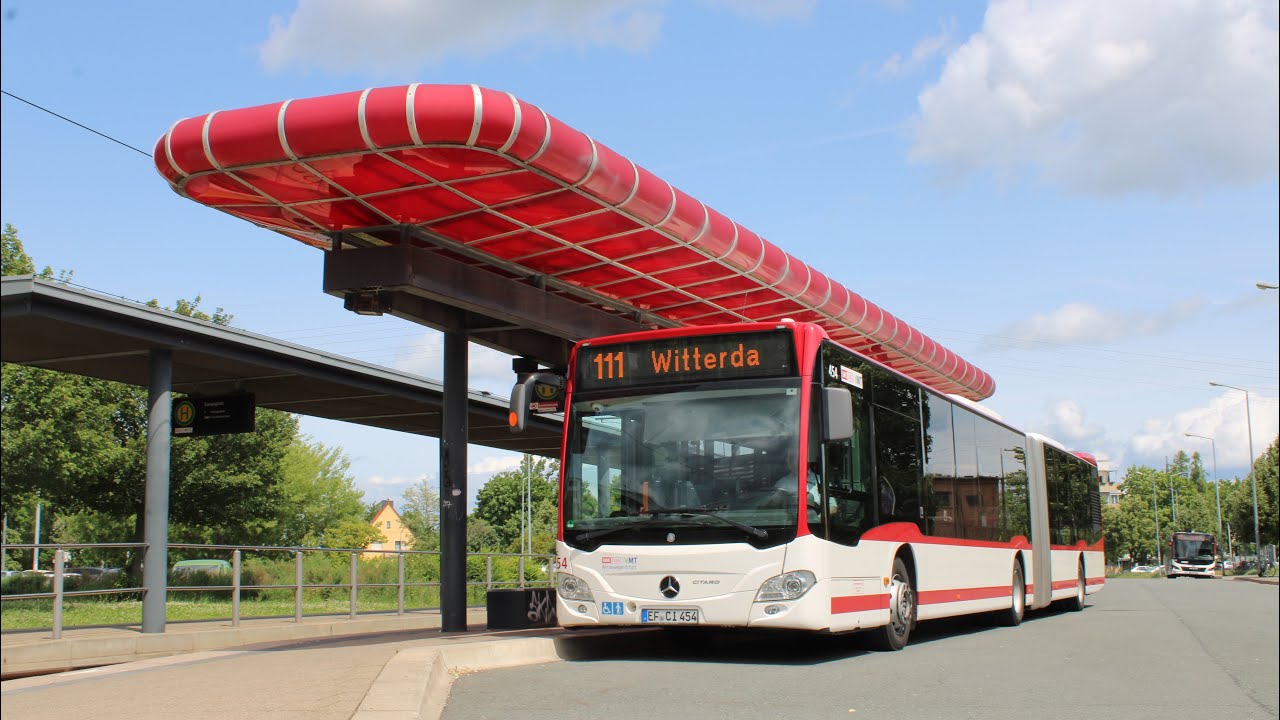 Linie 111 Erfurt Europaplatz - Witterda (EVAG 454)