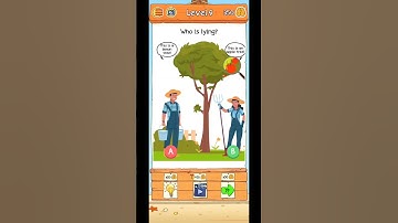Braindom 2: Who is Lying? Fun Brain Teaser Riddles: Level 9 Solution or Walkthrough