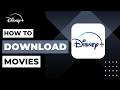 كيفية تحميل الأفلام على ديزني