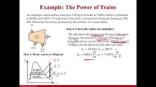 Example: Calculating Power Output of Turbine with Multiple Outlets