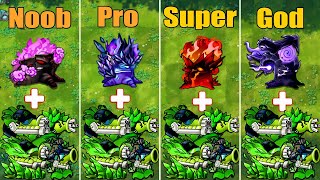 PVZ 1 Fusion 3.2 Challenge!! Team Gatling VS Team Torchwood VS Obsidian Gargantuar - Who Will Win?