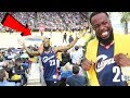 RIPPING MY GSW SHIRT IN FRONT OF ANGRY FANS! AT THE WARRIORS GAME! KD EJECTED!!