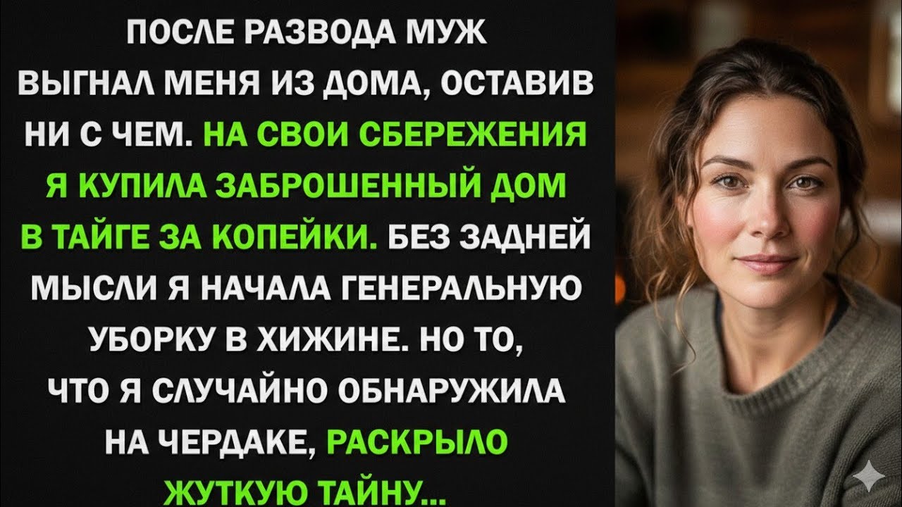Я купила заброшенный дом в тайге за копейки и случайно раскрыла жуткую тайну