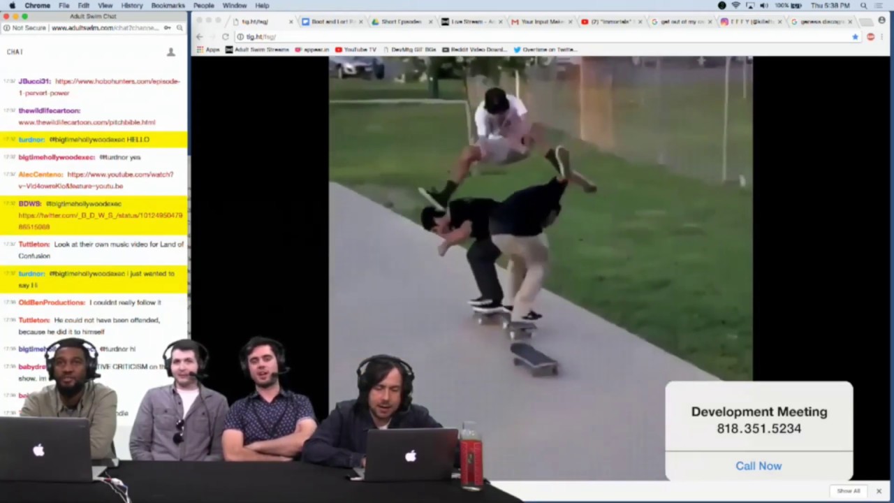 Cringe Adult Swim Pitch (Psychicpebble & Michael Cusack Stream)