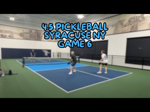 4.5 Pickleball - Syracuse NY - Erie Canal 1/13/25 - Game 6