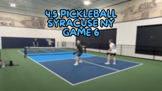 4.5 Pickleball - Syracuse NY - Erie Canal 1/13/25 - Game 6
