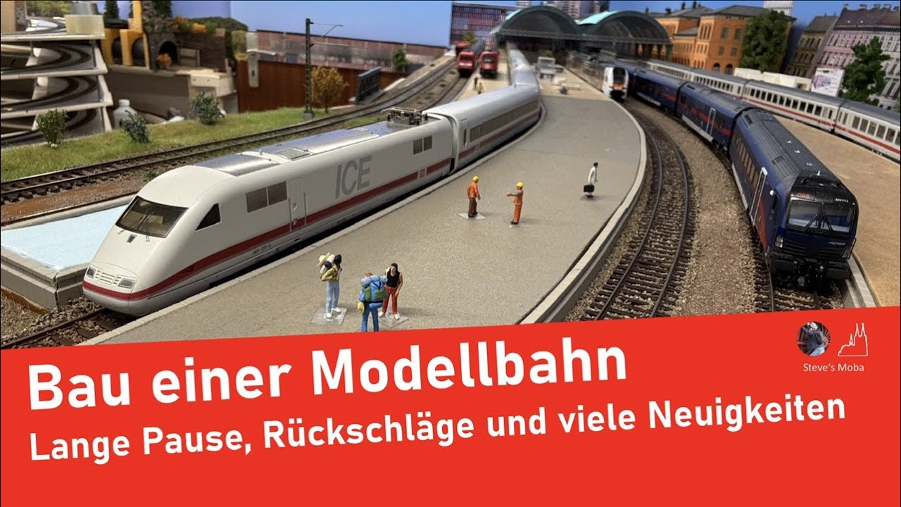 Rückschläge und lange Pause beim Bau einer Modellbahn in Epoche VI