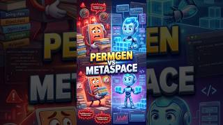 PermGen vs Metaspace #java #shorts #javatutorial