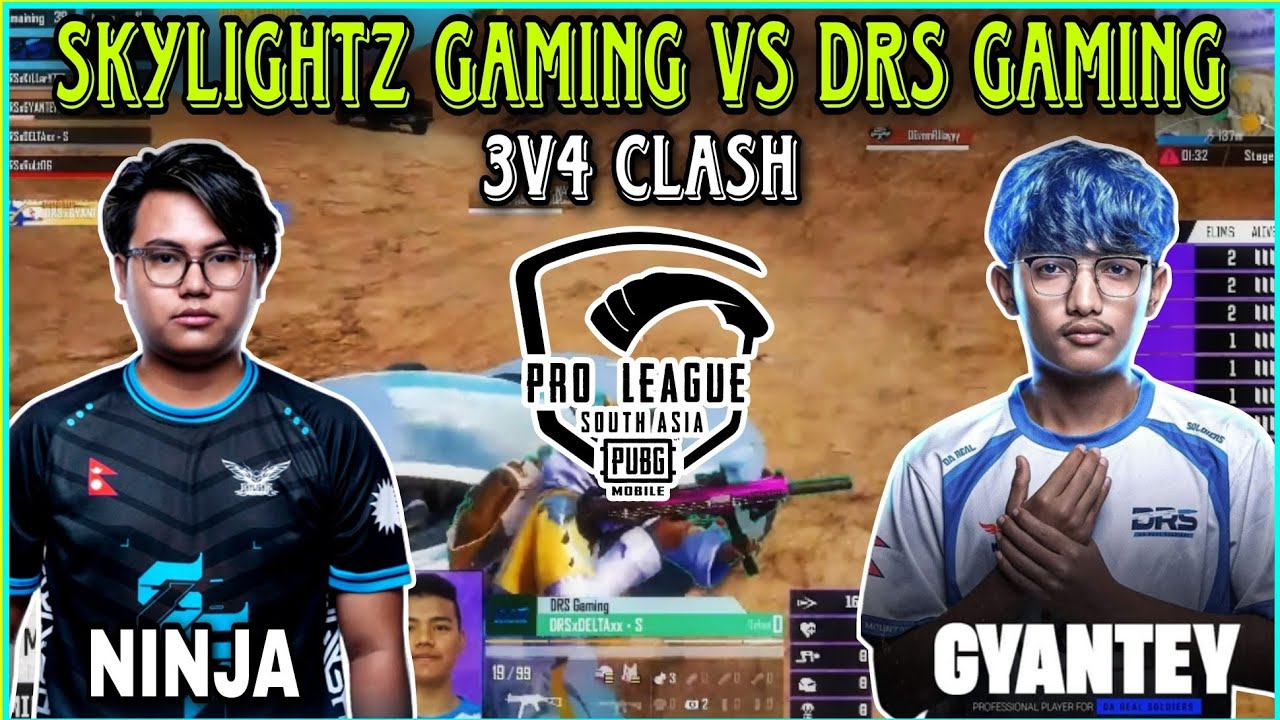Skylightz Gaming vs DRS Gaming | SG vs DRS 3v4 Clash | Clash with kvn
