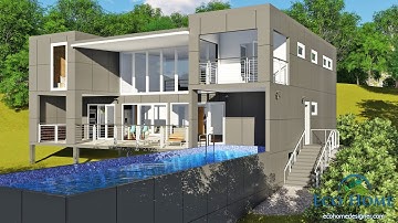 ecohomedesigner container house animation slaurs.com . shipping container home