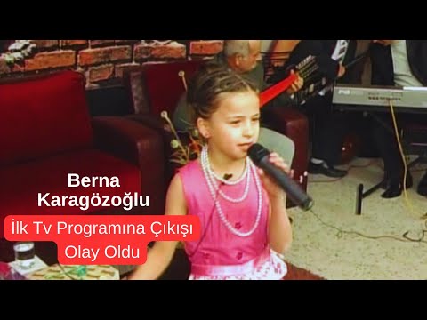 BERNA KARAGÖZOĞLU / İLK TV YE ÇIKIŞI OLAY OLDU