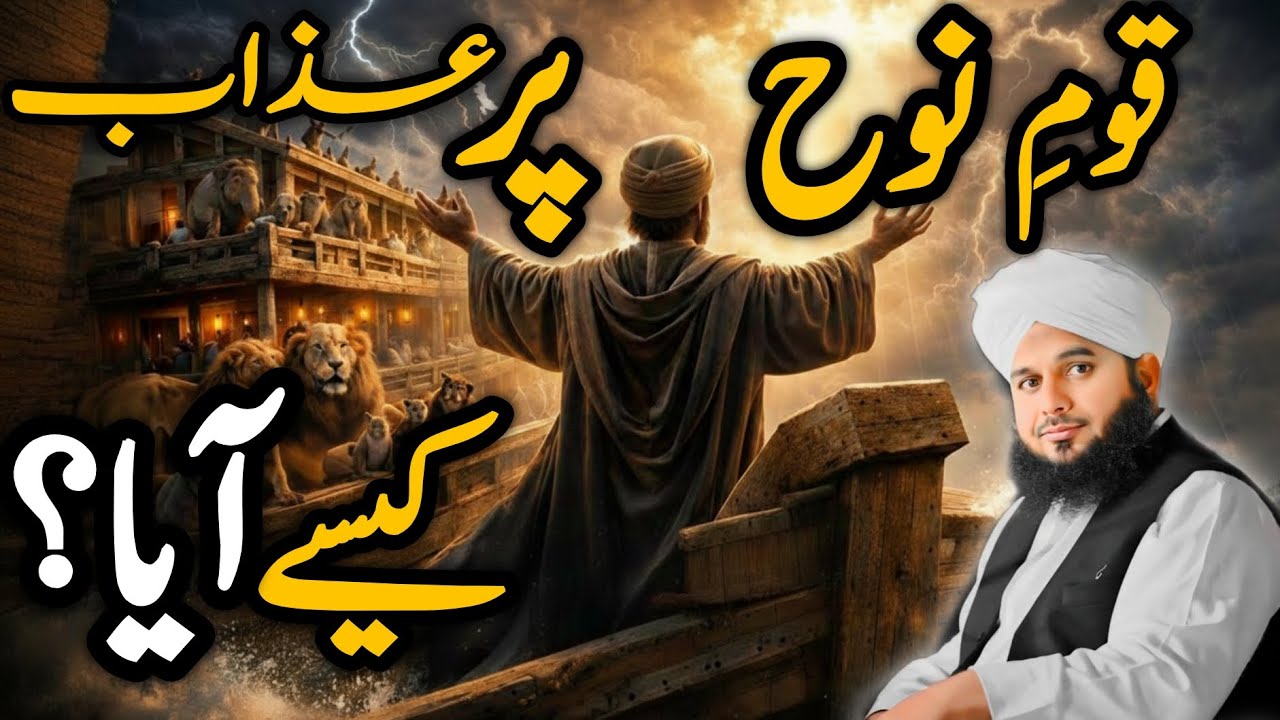 Hazrat Nooh (A.S) Ki Qaum Kaise Tabaah Hui? 🌊🔥| Peer Ajmal Raza Qadri new bayan 2026