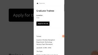 InterTrust Recruitment for Freshers Graduate/ Apply link Given in Description.