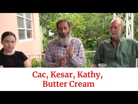 Mango tasting table #1: Cac, Kesar, Kathy, Butter Cream