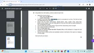 IGCSE ICT 0417-Database-how to create a new field in query
