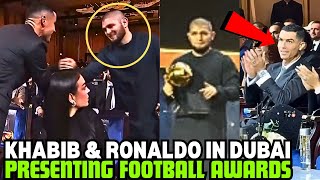 Download Lagu Khabib Nurmagomedov With Cristiano Ronaldo Presenting Football Awards In Dubai (FULL VIDEO) MP3