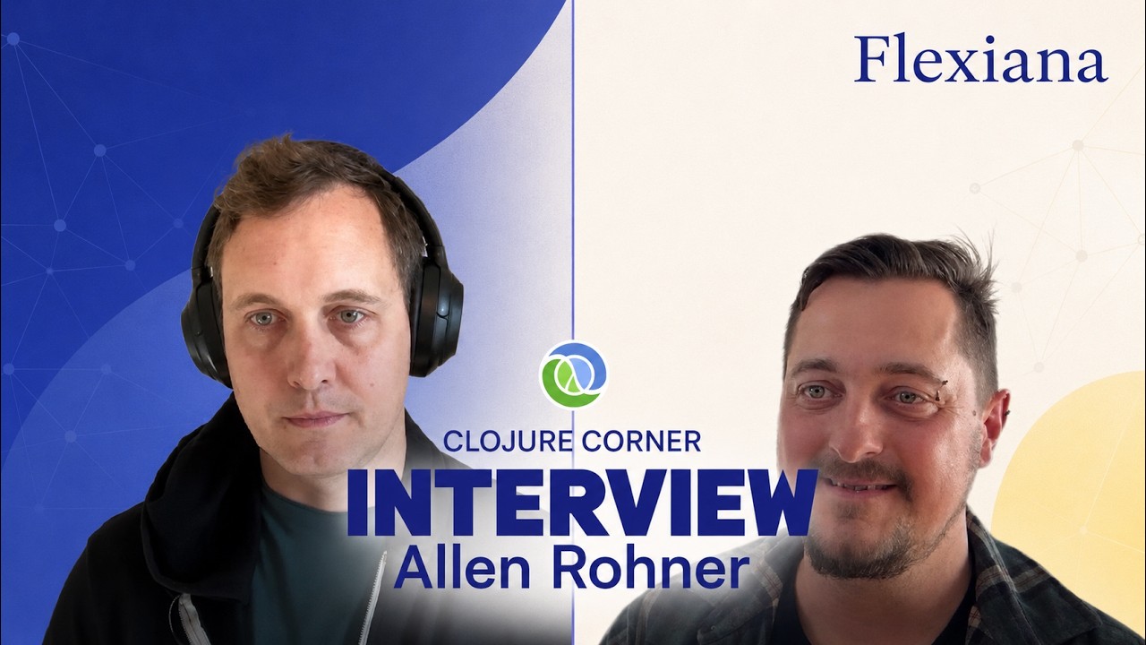 Max Rohner Clojure Corner: Interview with Allen Rohner - YouTube