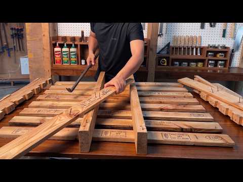 Incredible Genius Idea Using Reclaimed Pallets | Premium Smart Furniture