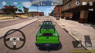Ultimate Offroad Simulator #5 - Green 4x4 Pickup Vehicle Driving - Android Gameplay FHD