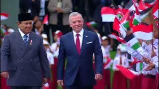 Upacara Kunjungan Kenegaraan Raja Kerajaan Yordania, Raja Abdullah II di Istana Negara