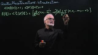 Introduction to Quantum Phase Transition Lecture 3 -- By Prof. George Batrouni