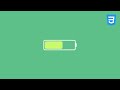 How to Create a Battery Icon in CSS | UI Tutorial