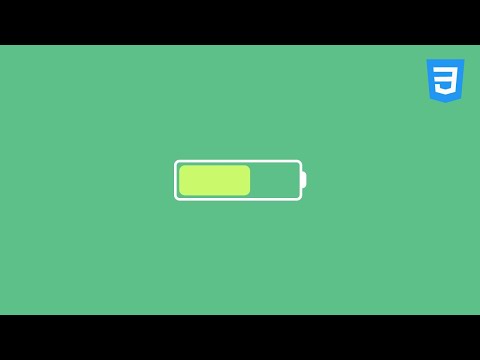 How to Create a Battery Icon in CSS | UI Tutorial