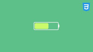 How to Create a Battery Icon in CSS | UI Tutorial